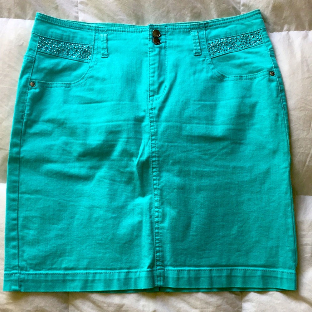 Style & Co. Denim skirt